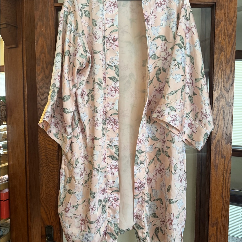 Floral Kimono Robe Ralph Lauren